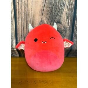 Squishmallows Karlie Red Devil Halloween‎ Plush Toy Medium 9”